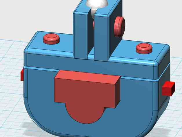 honda varadero 1000 gps de montagem navigon diy monte 3D print model - Mito3D