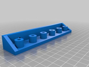 peg board tool holder holders boxes pegboard 3d print model - Mito3D