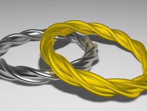anillo de compromiso los anillos oro la plata 3d print model - Mito3D
