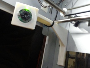 da vinci logitech c160 webcam mount octoprint video under 7 3d printer accessories 3d print model - Mito3D