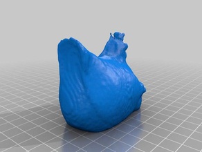 chicken3 scans & replicas makerbotdigitizer scan 3d print model - Mito3D