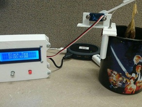 automatic tea maker diy 1602 16x2 3d printer arduino pro mini automated display do try home electronics hack inexpensive make open source robot robotic servo 3d print model - Mito3D