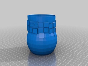 r3dk cupy 001 3d-drucken cup holder 3d print model - Mito3D