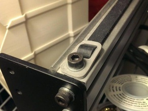 personalizable makerslide clip de cinturón Impresora 3d las piezas el tensor la correa personalizador gt2 3d print model - Mito3D