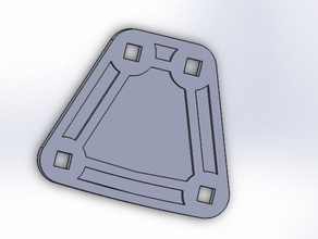 underwriters laboratories portable lamp bracket replacement parts 3d print model - Mito3D