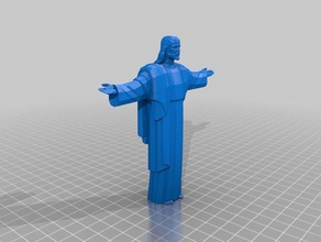jésus L'impression 3d la statue 3d print model - Mito3D