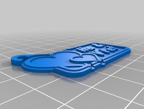 ha & viet v2 Schlüsselanhänger kundengebundene 3d print model - Mito3D