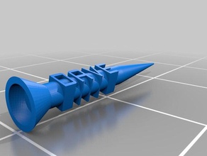 özel golf tee tasarımım 2 spor ve açık hava özelleştirilmiş 3d print model - Mito3D