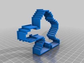 8-bit megaman kurabiye kalıbı mutfak ve yemek cookiecutter çerez kesici 3d print model - Mito3D