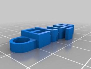elya organización personalizado 3d print model - Mito3D