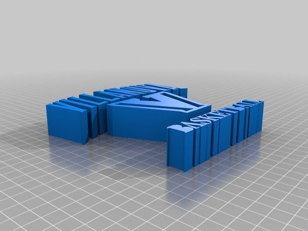 villanova basket logo segni e loghi muth 3D print model - Mito3D