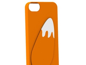 foxy iphone 5s case mobile phone fox 3d print model - Mito3D