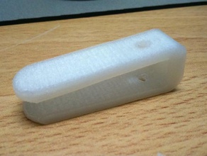 rostock mini pro socle de verre clip ver3 L'imprimante 3d pièces le 3d print model - Mito3D