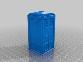 thin wall tardis lights sound 3d printing audio battery blinking led circuit circuits board doctor dr electric electronics mp3 scifi chip thing-o-matic 3d print model - Mito3D