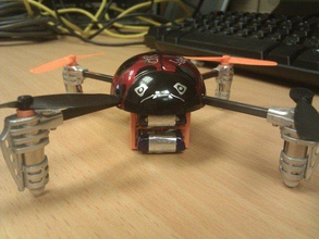 walkera ladybird çerçeve rc araç quadcopter 3d print model - Mito3D