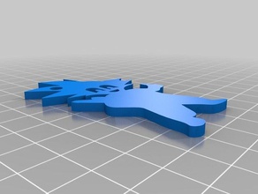 goku pulgares clave de la cadena La impresión en 3d 3d print model - Mito3D