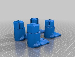 vorderen Fuß stehen printrbot simple 3d-drucken 3d print model - Mito3D