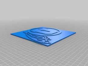 utes insignia signs & logos muth 3d print model - Mito3D