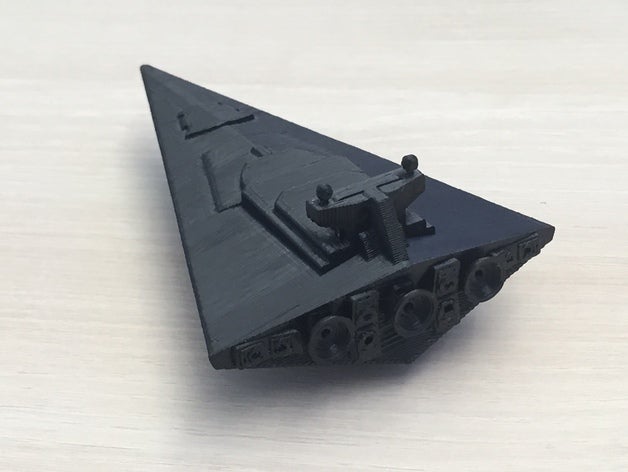 pas de star destroyer modules jeux vaisseau spatial stardestroyer 3D print model - Mito3D