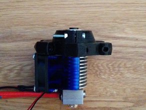 kossel mini effector e3d-v6 3d printer parts e3dv6 e3d v6 3d print model - Mito3D