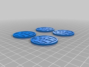 maker faire tokens 3d print model - Mito3D
