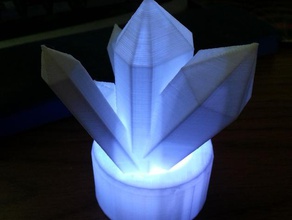 remix tothe's crystal art 3d print model - Mito3D