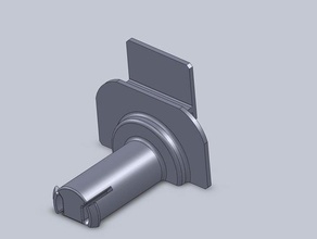 flashforge creator pro 32mm 50mm center hole filament holder 3d printer accessories 3d print model - Mito3D