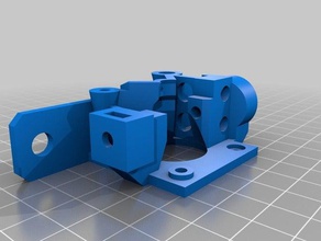 airtripper bowden e3d v6 kit addon 3d printer extruders cold end extruder filament i3 prusa ptfe reprap tube 3d print model - Mito3D
