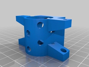 30mm Lüfter, der exsting Plattform rostock mini j-Kopf 3d-Drucker Teile fan mount reprap 3d print model - Mito3D