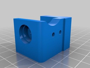 solidoodle 4 y asse del cuscinetto di montaggio Stampante 3d parti 3d print model - Mito3D