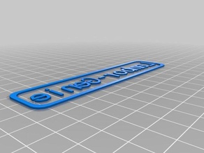 lambor genie sinais e logotipos personalizado 3d print model - Mito3D