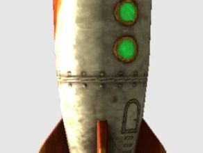 repconn fusée souvenir de fallout new vegas les jeux vidéo retombées modèle la souvenirs jouet 3d print model - Mito3D