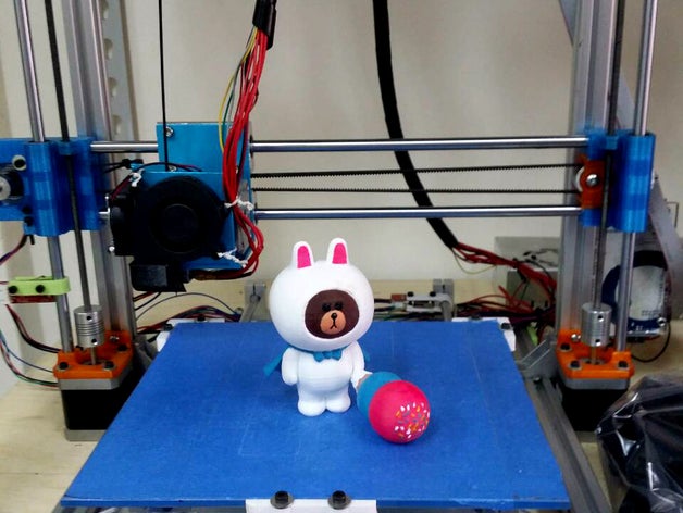 linea cono marrone arredamento 3D print model - Mito3D