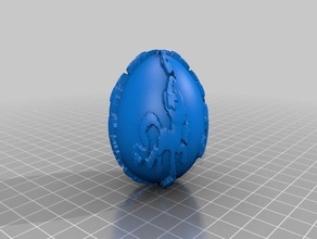 poney œufs de pâques l'art des outils personnalisé 3d print model - Mito3D