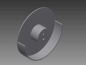 wip-Klebeband-Abroller Werkzeug-Halterungen & - Boxen clip Band Klebeband-Abroller den Fortschritt der Arbeit 3d print model - Mito3D