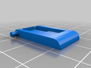 keyboard feet logitech k120 parts foot replacement 3d print model - Mito3D