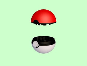 pokeball grinder gadgets cool gadget herb int pokemon weed 3d print model - Mito3D