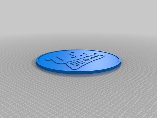 ucla logo segni e loghi muth 3D print model - Mito3D