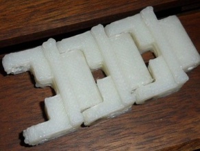 link cingoli altri escavatore flessibile freecad modello prova giocattolo 3d print model - Mito3D