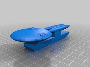 uss enterprise A impressão 3d estrela 3d print model - Mito3D