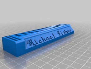 usb stick sd card holder fisher computer customized 3d print model - Mito3D