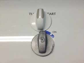 dryer knob replacement parts 3d print model - Mito3D