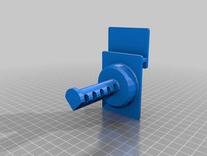 flashforge creator pro 20mm spool holder 3d printer parts 3d print model - Mito3D