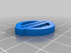 nissan logo 3d printing 3d print model - Mito3D