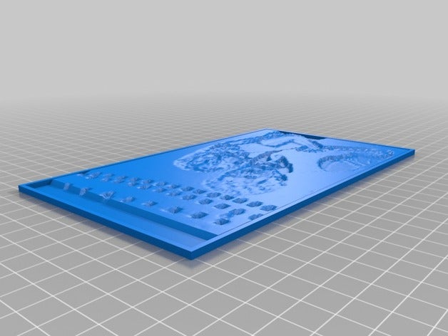 luca emily 2d art su misura 3D print model - Mito3D