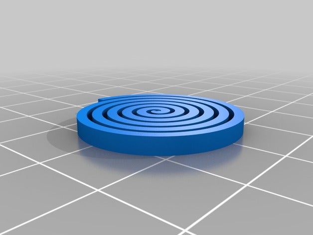 27 mm 14x24x075 single archimedean spiral accessories customized 3D print model - Mito3D