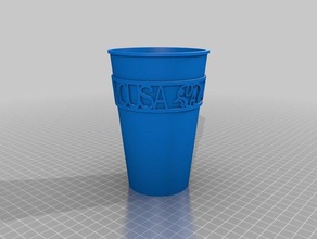 ali cup kitchen & dining customized 3d print model - Mito3D