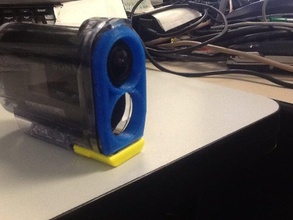 sony action cam kılıfı kamera 3d yazdırılabilir actioncam kap kapak makethisrealcom rustynoobcom 3d print model - Mito3D