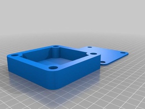 adesivo caixa quadrada diy personalizado 3d print model - Mito3D