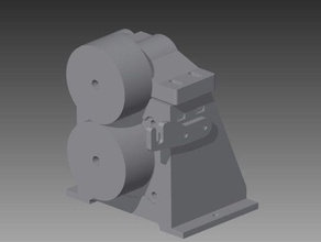 simple filament extruder puller diy factory 3d print model - Mito3D